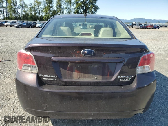 2012 Subaru Impreza 2.0i с VIN JF1GJAA61CH010925, выставлен на аукционе Copart как лот 59628595 с пробегом 137 552 миль миль и Списание • Salvage title. История ставок и продаж доступна на DreamBid. Изображение 6.