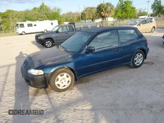 1995 Honda Civic z VIN 2HGEH2463SH500372, wystawiony jako IAAI lot #41785384 z przebiegiem 227 888 mil mil oraz . Historia ofert i sprzedaży dostępna na DreamBid. Obrazek 2.