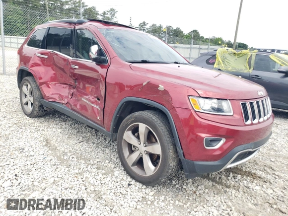 2014 Jeep Grand Cherokee Limited with VIN 1C4RJFBG1EC102219, listed as a Copart auction lot 56845045 with 253,280 mi miles and Salvage title. Bid and sale history available at DreamBid. Image 4.