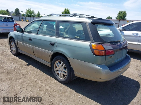 2003 Subaru Legacy Outback with VIN 4S3BH675437604264, listed as a IAAI auction lot 42356234 with 196,393 mi miles and . Bid and sale history available at DreamBid. Image 3.
