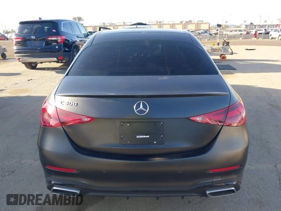 2024 Mercedes-Benz C 300 with VIN W1KAF4GB9RR172009, listed as a IAAI auction lot 41943081 with 17,936 mi miles and . Bid and sale history available at DreamBid. Image 16.