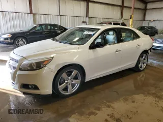 2013 Chevrolet Malibu LTZ with VIN 1G11J5SX6DF284142, listed as a Copart auction lot 47541375 with 154,998 mi miles and Salvage Title. Bid and sale history available at DreamBid. Image 1.