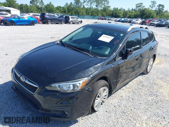 2017 Subaru Impreza Premium with VIN 4S3GTAD63H3722339, listed as a IAAI auction lot 42530573 with 120,114 mi miles and . Bid and sale history available at DreamBid. Image 2.