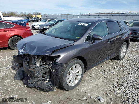 2014 Toyota Venza LE with VIN 4T3BA3BB1EU063553, listed as a Copart auction lot 46691244 with NaN miles and Salvage Title. Bid and sale history available at carsss.com. Image 1.
