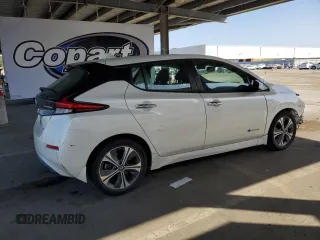 2018 Nissan LEAF SV с VIN 1N4AZ1CP4JC314622, выставлен на аукционе Copart как лот 53328835 с пробегом 39 596 миль миль и Списание • Salvage title. История ставок и продаж доступна на DreamBid. Изображение 3.