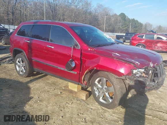 2013 Jeep Grand Cherokee Limited with VIN 1C4RJEBT3DC564366, listed as a IAAI auction lot 41485576 with 153,000 mi miles. Bid and sale history available at carsss.com. Image 1.