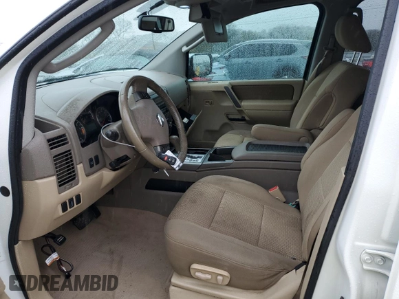 2010 Nissan Titan LE with VIN 1N6AA0EC3AN314733, listed as a Copart auction lot 81301574 with 120,683 mi miles and Salvage Title. Bid and sale history available at carsss.com. Image 7.