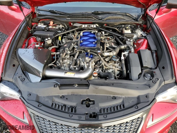 2015 Lexus RC F with VIN JTHHP5BC8F5002964, listed as a Copart auction lot 84086064 with 83,042 mi miles and Salvage Title. Bid and sale history available at carsss.com. Image 11.
