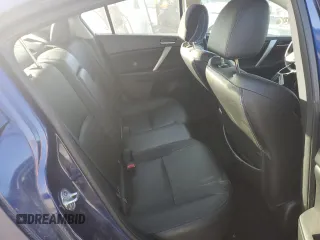 2013 Mazda 3 i Grand Touring with VIN JM1BL1W73D1724744, listed as a Copart auction lot 42173765 with 86,698 mi miles and Salvage Title. Bid and sale history available at carsss.com. Image 10.