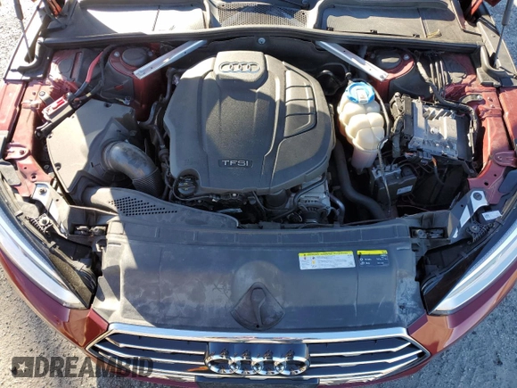 2018 Audi A5 Sportback Premium Plus with VIN WAUBNCF51JA005232, listed as a Copart auction lot 37295694 with 96,134 mi miles. Bid and sale history available at carsss.com. Image 11.