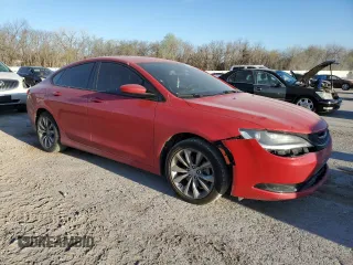 2016 Chrysler 200 S with VIN 1C3CCCBB4GN179228, listed as a Copart auction lot 48782305 with 125,501 mi miles and Salvage Title. Bid and sale history available at carsss.com. Image 4.