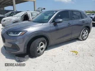 2023 Honda HR-V LX with VIN 3CZRZ1H35PM722258, listed as a Copart auction lot 58204455 with 66,056 mi miles and Salvage title. Bid and sale history available at DreamBid. Image 1.