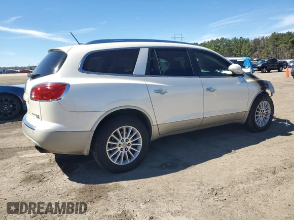 2011 Buick Enclave CXL-1 with VIN 5GAKRBED7BJ242191, listed as a Copart auction lot 47800485 with 0 mi miles and Salvage Title. Bid and sale history available at carsss.com. Image 3.