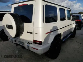 2021 Mercedes-Benz G 63 AMG with VIN W1NYC7HJ0MX371374, listed as a Copart auction lot 74623434 with 37,901 mi miles and Salvage Title. Bid and sale history available at DreamBid. Image 3.
