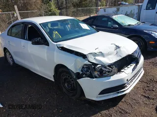 2016 Volkswagen Jetta Sedan 1.4T S w/Technology with VIN 3VW267AJ3GM319873, listed as a IAAI auction lot 41657336 with 144,532 mi miles. Bid and sale history available at carsss.com. Image 1.