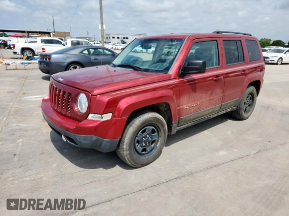 2016 Jeep Patriot Sport with VIN 1C4NJPBB5GD698974, listed as a Copart auction lot 61873635 with 142,304 mi miles and Clean title. Bid and sale history available at DreamBid. Image 1.