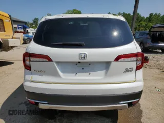 2022 Honda Pilot Elite with VIN 5FNYF6H08NB059590, listed as a Copart auction lot 57460235 with 67,593 mi miles and Salvage title. Bid and sale history available at DreamBid. Image 6.