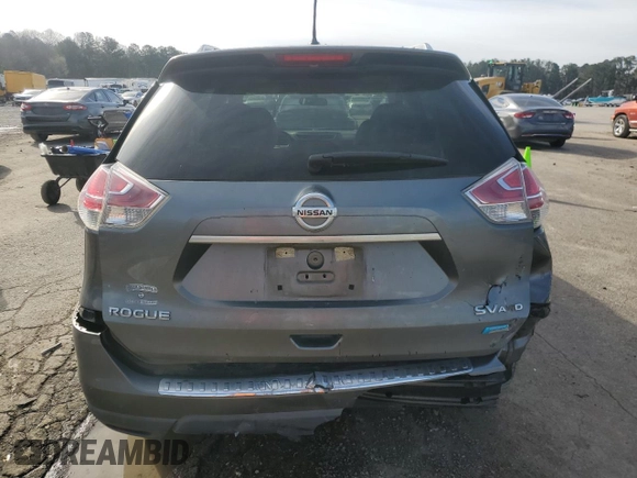 2014 Nissan Rogue SV with VIN 5N1AT2MV7EC842770, listed as a Copart auction lot 48065055 with 139,164 mi miles and Salvage Title. Bid and sale history available at carsss.com. Image 6.