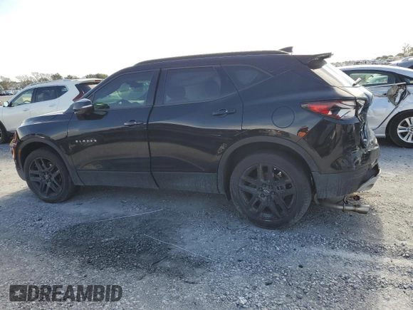 2021 Chevrolet Blazer LT with VIN 3GNKBCRS6MS566677, listed as a Copart auction lot 61010225 with 101,069 mi miles and Non repairable. Bid and sale history available at DreamBid. Image 2.