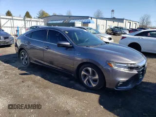 2019 Honda Insight EX with VIN 19XZE4F54KE000810, listed as a Copart auction lot 43331015 with 202,096 mi miles and Salvage Title. Bid and sale history available at carsss.com. Image 4.