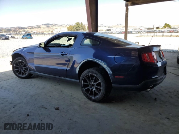 2012 Ford Mustang Premium with VIN 1ZVBP8AM4C5214966, listed as a Copart auction lot 62237965 with Not provided miles and Salvage title. Bid and sale history available at DreamBid. Image 2.