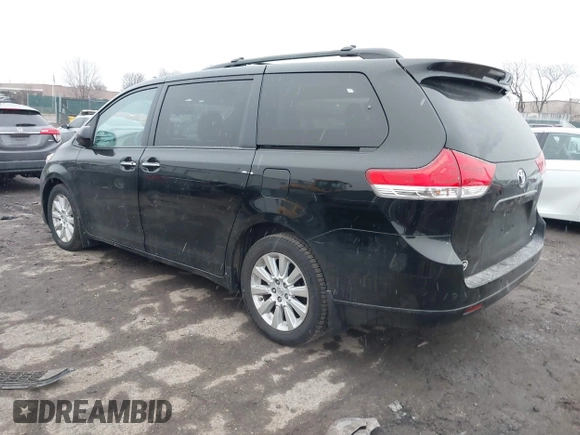 2014 Toyota Sienna Ltd with VIN 5TDDK3DCXES076542, listed as a IAAI auction lot 41559021 with 1 mi miles. Bid and sale history available at carsss.com. Image 3.