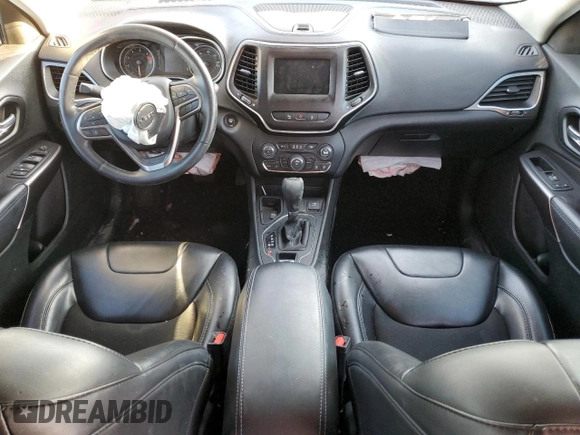 2021 Jeep Cherokee Latitude Plus с VIN 1C4PJLLB0MD113097, выставлен на аукционе Copart как лот 42831824 с пробегом 51 757 миль миль и Списание • Salvage title. История ставок и продаж доступна на DreamBid. Изображение 8.
