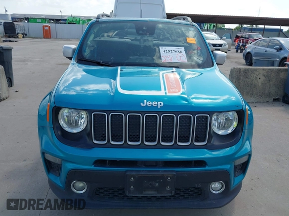 2021 Jeep Renegade Latitude with VIN ZACNJCBB8MPM51418, listed as a IAAI auction lot 42527686 with 64,459 mi miles and . Bid and sale history available at DreamBid. Image 13.