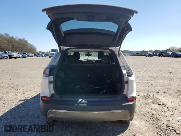 2020 Jeep Cherokee Limited with VIN 1C4PJLDB6LD542516, listed as a Copart auction lot 45635295 with 58,146 mi miles and Salvage Title. Bid and sale history available at carsss.com. Image 6.