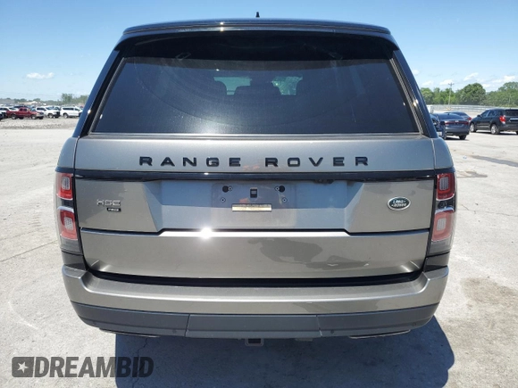 2021 Land Rover Range Rover P525 Westminster with VIN SALGS2SE3MA450912, listed as a Copart auction lot 57642085 with 75,755 mi miles and Salvage title. Bid and sale history available at DreamBid. Image 6.