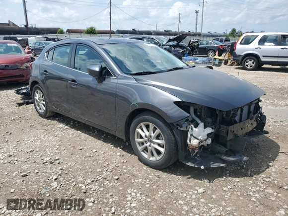 2016 Mazda 3 i Touring with VIN 3MZBM1M77GM313903, listed as a Copart auction lot 60373205 with 83,980 mi miles and Salvage title. Bid and sale history available at DreamBid. Image 4.