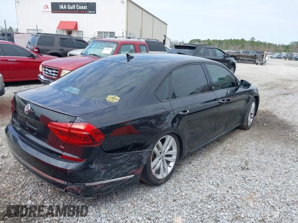 2019 Volkswagen Passat 2.0T Wolfsburg Edition with VIN 1VWLA7A33KC003355, listed as a IAAI auction lot 41545733 with 95,801 mi miles. Bid and sale history available at carsss.com. Image 4.