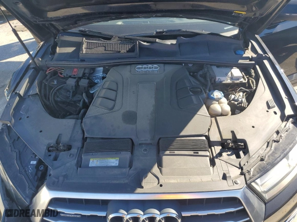 2017 Audi Q7 Premium Plus with VIN WA1LAAF72HD035562, listed as a Copart auction lot 45555165 with 133,740 mi miles and Salvage Title. Bid and sale history available at carsss.com. Image 12.