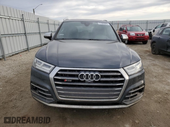2018 Audi SQ5 Prestige with VIN WA1C4AFY6J2227150, listed as a Copart auction lot 51966885 with Not Provided miles and Salvage Title. Bid and sale history available at carsss.com. Image 5.
