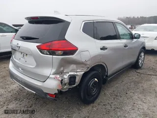 2017 Nissan Rogue SV with VIN KNMAT2MT7HP575937, listed as a IAAI auction lot 41764553 with 146,046 mi miles. Bid and sale history available at carsss.com. Image 4.