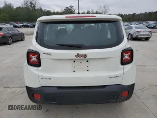 2017 Jeep Renegade Sport with VIN ZACCJBAB7HPG05614, listed as a Copart auction lot 45730315 with 152,655 mi miles and Salvage Title. Bid and sale history available at carsss.com. Image 6.