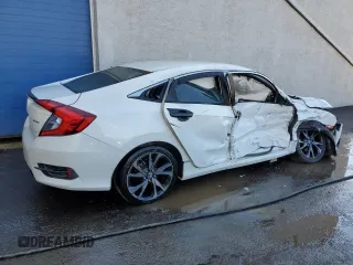 2020 Honda Civic Sedan Sport with VIN 2HGFC2F81LH578717, listed as a Copart auction lot 76535584 with Not Provided miles and Salvage Title. Bid and sale history available at carsss.com. Image 3.