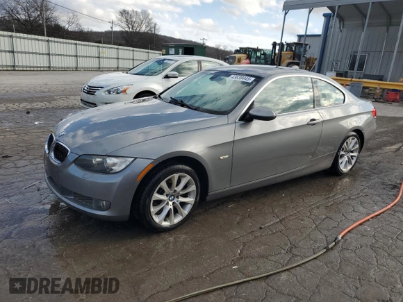 2008 BMW 3 Series 335xi with VIN WBAWC73588E064445, listed as a Copart auction lot 43639445 with 153,584 mi miles and Salvage Title. Bid and sale history available at carsss.com. Image 1.
