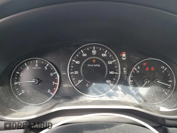 2025 Mazda 3 S Select Sport with VIN 3MZBPABM6SM460738, listed as a Copart auction lot 50954175 with 5,431 mi miles and Clean Title. Bid and sale history available at DreamBid. Image 9.