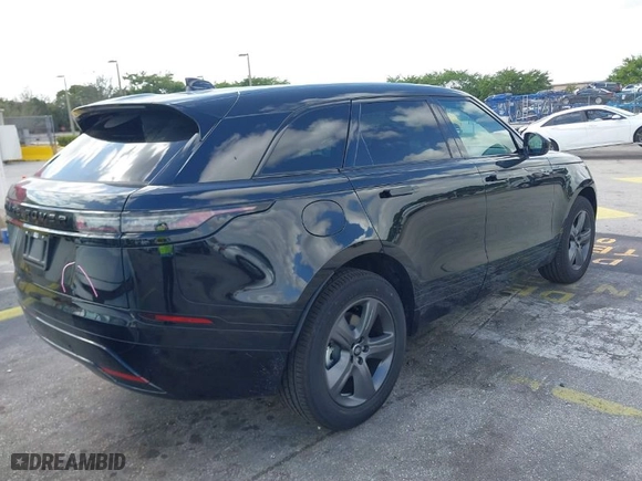 2025 Land Rover Range Rover Velar Dynamic SE with VIN SALYL2EX8SA810607, listed as a IAAI auction lot 41568626 with 565 mi miles. Bid and sale history available at carsss.com. Image 4.