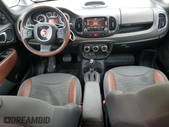 2014 FIAT 500L Trekking z VIN ZFBCFADH0EZ020854, wystawiony jako Copart lot #52363925 z przebiegiem 108 021 mil mil oraz Szkoda całkowita • Salvage title. Historia ofert i sprzedaży dostępna na DreamBid. Obrazek 8.