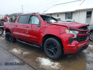 2025 Chevrolet Silverado 1500 with VIN 1GCUKEE80SZ146016, listed as a IAAI auction lot 41565328 with 7 mi miles and . Bid and sale history available at DreamBid. Image 1.
