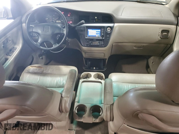 2000 Honda Odyssey EX with VIN 2HKRL1875YH611548, listed as a Copart auction lot 56593275 with 191,533 mi miles and Salvage title. Bid and sale history available at DreamBid. Image 8.
