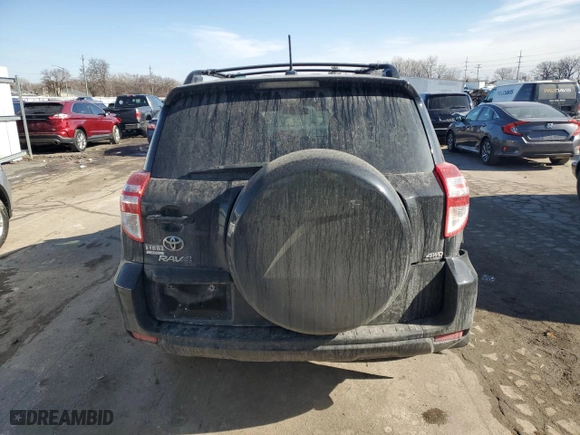 2011 Toyota RAV4 Ltd with VIN 2T3DF4DV4BW175931, listed as a Copart auction lot 43699795 with 194,340 mi miles and Salvage Title. Bid and sale history available at carsss.com. Image 6.