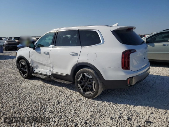 2025 Kia Telluride S with VIN 5XYP64GC9SG573593, listed as a Copart auction lot 78440814 with 230 mi miles and Salvage Title. Bid and sale history available at DreamBid. Image 2.