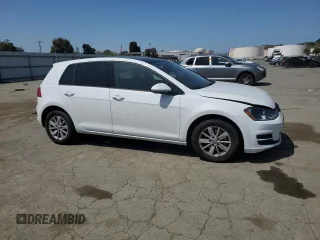 2015 Volkswagen Golf TSI S z VIN 3VW117AU8FM076676, wystawiony jako Copart lot #55051205 z przebiegiem 59 217 mil mil oraz Szkoda całkowita • Salvage title. Historia ofert i sprzedaży dostępna na DreamBid. Obrazek 4.