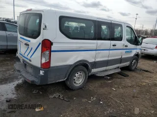 2019 Ford Transit Passenger XL with VIN 1FMZK1ZM5KKB85419, listed as a Copart auction lot 43160905 with 69,325 mi miles and Clean title. Bid and sale history available at DreamBid. Image 3.