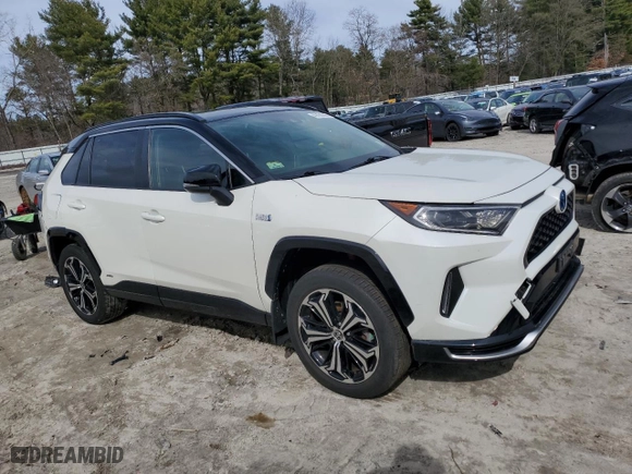 2021 Toyota RAV4 Prime XSE with VIN JTMEB3FV6MD071769, listed as a Copart auction lot 49163285 with 35,677 mi miles and Salvage Title. Bid and sale history available at carsss.com. Image 4.