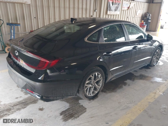 2023 Hyundai Sonata SEL with VIN KMHL64JA8PA270894, listed as a IAAI auction lot 41884303 with 51,410 mi miles. Bid and sale history available at carsss.com. Image 4.