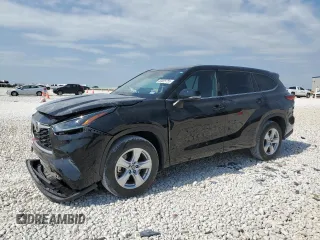 2021 Toyota Highlander L with VIN 5TDCZRAH3MS076472, listed as a Copart auction lot 53209755 with 34,781 mi miles and Salvage title. Bid and sale history available at DreamBid. Image 1.